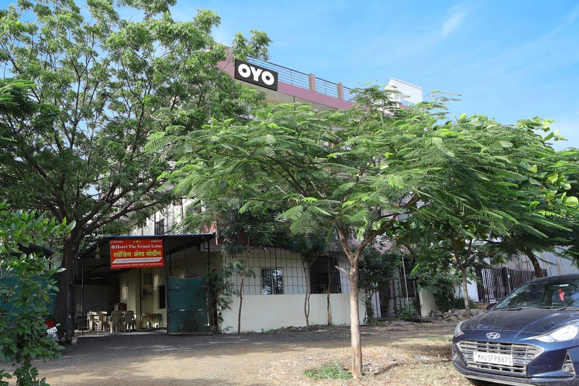 Oyo Flagship Hotel The Grand Lotus Aurangabad  Buitenkant foto